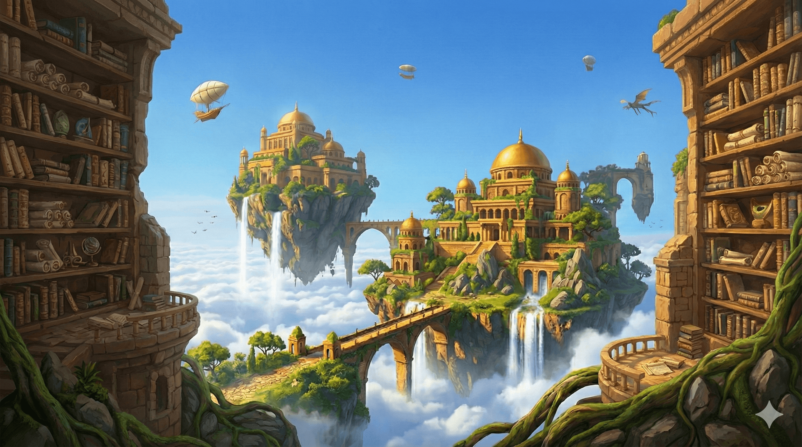 Sky Island Background